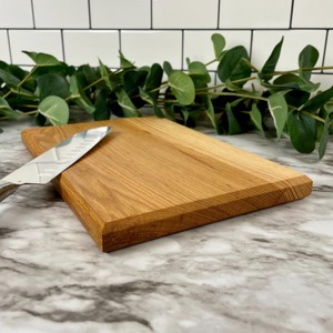 Tabla de Cortar de Madera con Asa, Apta para Lavavajillas, Ecológica, Antibacteriana, Tabla para Cortar Queso de Alta Calidad - Product Image 2
