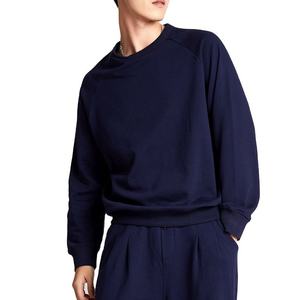 Sudadera de Forro Polar con Cuello Redondo para Hombre, Jersey de Punto, Manga Larga, Informal, Sudadera con Capucha para Invierno - Product Image 1