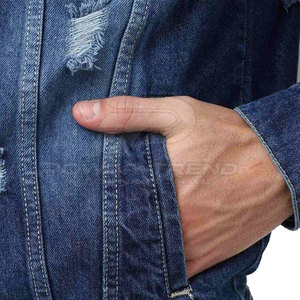 New Stylish High Quality Winter <b>Men's</b> Jeans <b>Jacket</b> Front Logo Modern Look Comfortable Feel <b>Long</b> Lasting Use for Casual Fashion - Product Image 6