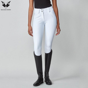 Pantalones de Montar a Caballo Ajustados y Elásticos, Resistentes a la Abrasión, Duraderos, con Costuras Reforzadas - Product Image 3