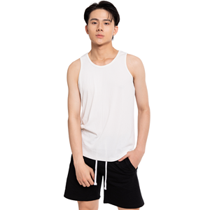 High Quality 100% Cotton <b>Men's</b> Formal Gym Sports Tank Top Tie-Dyed Compression Design Wholesale OEM ODM Competitive Price - Product Image 2