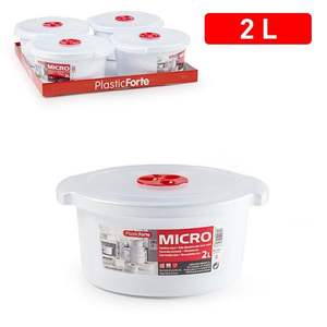 Conteneur de stockage alimentaire FIAMBRERA 2L, durable et esthétique, indispensable pour la cuisine - Product Image 3