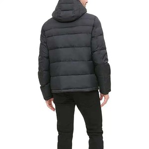 New Autumn and Winter Unisex Fashion <b>White</b> Polyester Filled Stand Collar Luxury Designer <b>Waterproof</b> Casual Puffer <b>Jacket</b> - Product Image 3