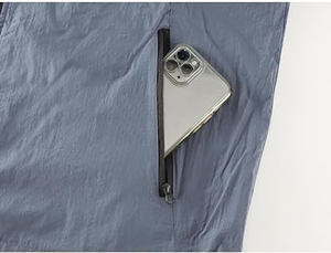Nouvelle veste coupe-vent personnalisée de haute qualité, prix d'usine avantageux, vente chaude pour hommes, veste imperméable en polyester pour l'extérieur - Product Image 5