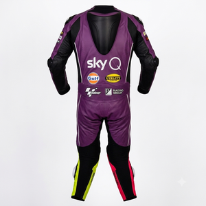 Traje de Carreras de Motociclismo de Una Pieza Aleix Espargaro MotoCP, Traje Profesional con Armadura de Nivel 2 CE - Product Image 2