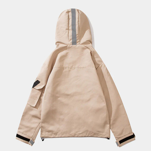 men techwear jacket featuring functional pocket layout for convenient storage during travel mens techwear jacket - Product Image 4