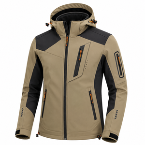 Chaqueta Bomber Ligera Estampada para Mujer, Chaqueta Softshell Impermeable con Forro Polar para Trabajo, Senderismo y Camping - Product Image 4