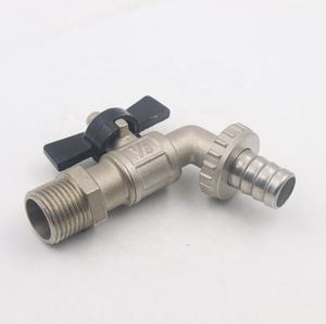 Grifo de Válvula de Bola de Bronce Antimicrobiano de Uso Industrial Pesado |   Grifo de Agua Manual para Cocina y Jardín, Fabricante OEM - Product Image 1