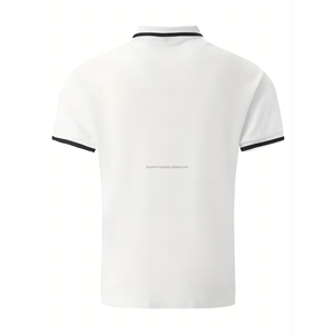 Polos de golf surdimensionnés à manches courtes pour hommes T-shirts à motif solide pour les golfeurs - Product Image 2