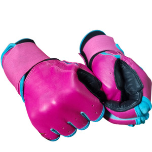 Guantes de Bateo de Cuero Rosa SAAR INDUSTRIES con Cierre de Velcro, Duraderos, para Entrenamiento, Unisex, para Adultos, Mano Izquierda, Ecológicos - Product Image 6