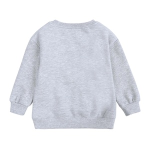 Sweat-shirts pour garçons et filles, pulls à col rond en polaire pour tout-petits, t-shirts à manches longues unis pour enfants, pulls personnalisés avec logo pour enfants - Product Image 2