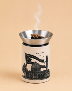 Brûleur d'encens arabe de luxe Falcon, brûleur de Bakhoor en acier inoxydable, brûleur d'Oud décoratif, support de parfum d'ambiance arabe pour la maison - Product Image 5