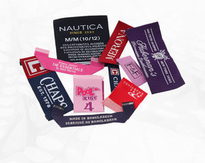 Etiquetas Personalizadas para Ropa a Precio de Fábrica, Etiqueta Tejida para Marca de Ropa, Etiqueta para Prendas - Product Image 3