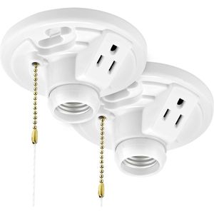 Portalampada in Plastica da 660W con Attacco E26 per Illuminazione a Soffitto, Prodotto di Alta Qualità - Product Image 1
