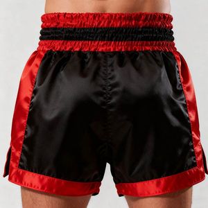 Shorts de Muay Thai pour hommes de qualité supérieure, légers, prix de gros, entièrement personnalisables, anti-plis, avec design tendance. - Product Image 4
