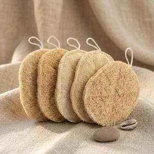 Sustainable Natural Loofah <b>Shower</b> <b>Sponge</b> Soft Body Scrubber For Healthy Glowing Skin - Product Image 5