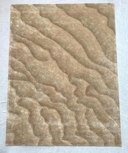 Alfombra de Lana Hecha a Mano de Alta Calidad, Diseño Personalizado, Patrón Jacquard Floral Abstracto, Hermosa Alfombra Artesanal para Decoración de Hoteles y Hogares - Product Image 4