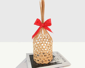 Handmade Thai Bamboo <b>Gift</b> Basket Sustainable Woven <b>Hamper</b> Eco Friendly Natural Bamboo Packaging OEM Supplier Vietnam - Product Image 1