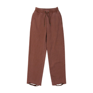 Pantalones de chándal de algodón de pierna ancha para mujer de talla grande, cintura media con cordón, color liso, longitud completa, ajuste holgado, otoño - Product Image 1