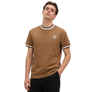 T-shirts imprimés décontractés pour hommes de haute qualité en gros, 100 % coton respirant, imprimés par transfert thermique - Product Image 3