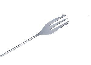 Cuchara de bar de acero de calidad internacional, suministro global, herramienta para barman, herramienta para cócteles - Product Image 4