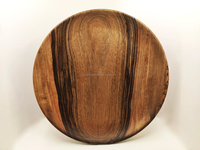 Quemador de Incienso Ligero de Madera de Acacia Lavanda con Aroma Oceánico, Conveniente para Uso Religioso en Interiores, Fácil de Limpiar, con Aroma a Benjoín y Ámbar Gris