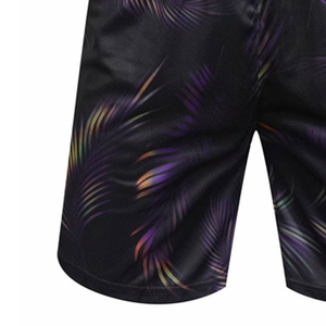 Factory Direct Sale <b>Men</b> Sublimation <b>Shorts</b> Plus Size Workout <b>Elastic</b> <b>Waist</b> Solid Casual Quick Dry Sublimation <b>Shorts</b> - Product Image 4