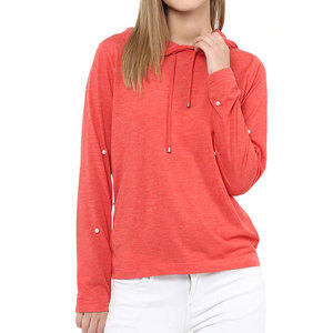 Sweat-shirt ample tendance pour femme, design personnalisé, en polaire unie, vêtement d'entraînement sportif professionnel, nouveau style 2026 - Product Image 3