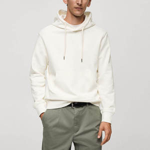 Sudadera con Capucha Verde Claro para Hombre, Corte Regular, 100% Algodón, Felpa, con Bolsillo Frontal con Logotipo, Informal, Invierno, Servicio OEM - Product Image 1