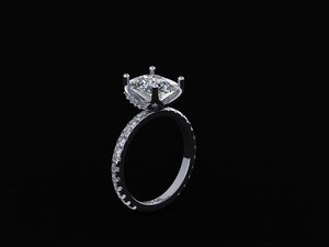 Elegant Women Gold Silver <b>Ring</b> Moissanite CVD Colour Stone <b>CZ</b> EGL VVS2 D Oval Shape 4.20 CTS VS1 Bridal Jewelry - Product Image 3