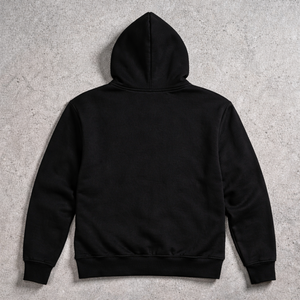 Sudadera con capucha y cremallera completa de algodón polar con estampado gráfico de calavera flameante y pedrería, estilo oversize streetwear, personalizable con marca, suministro de fábrica - Product Image 2