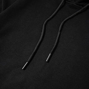 Sudadera con capucha bordada de alta calidad con tela de forro polar suave y detalles de costura llamativos. - Product Image 2