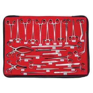 Juego de Instrumentos Médicos Veterinarios para Cuidado de Rutina, Acero Inoxidable de Larga Duración, Kit Veterinario Profesional de Calidad, por Surgiright - Product Image 2