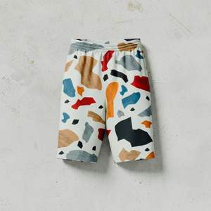 Pantalones Cortos Deportivos Casuales para Hombre, Sublimados, con Parches, Ligeros, para Correr y Hacer Sentadillas - Product Image 1