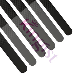Eyelash Extension Tweezers Professional Custom Stainless Steel Eyebrow Pointed Slanted Tip Set of <b>Tools</b> - Product Image 3
