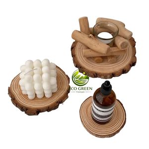 Posavasos de madera para decoración del hogar, madera de Vietnam, hecho a mano, decoración para el hogar, regalo de empresa, decoración y regalo para días festivos - Product Image 1