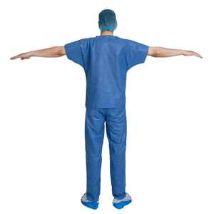 Conjunto de Uniforme Quirúrgico Desechable de Algodón para Doctores y Enfermeras, Uniformes Médicos Unisex de Pakistán - Product Image 2