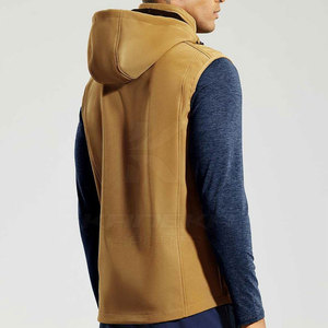 Chaleco Softshell de tela suave con ajuste regular para caminar al aire libre y uso diario. - Product Image 3