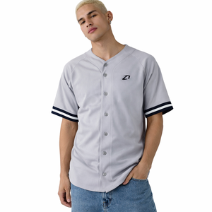 เสื้อเบสบอลแบบซับลิเมชั่นคุณภาพดีที่สุด ขายส่งชุดยูนิฟอร์มเบสบอล แคนาดา อเมริกา ชุดยูนิฟอร์มเบสบอลขายส่ง - Product Image 3