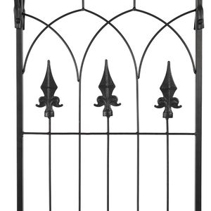 Archi in ferro battuto anti-roditori per tetto piano, cancello da giardino 3-6 piedi, traliccio, recinzione in PVC e legno per esterni - Product Image 6