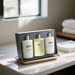 Set de Cuidado Facial Hidratante, Tónico y Loción con Extractos Botánicos para Piel Sensible - Product Image 1