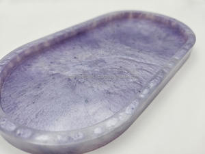 Ensemble cadeau de plateau moderne en marbre - Sous-verres à motifs floraux et boîte cadeau pour Noël - Product Image 3