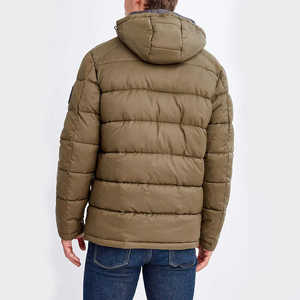 Stylish <b>Men's</b> Waterproof Hooded Puffer <b>Jacket</b> <b>Lightweight</b> Breathable Fabric for All-Day Comfort Custom Made OEM <b>Men</b> <b>Jacket</b> - Product Image 6