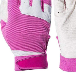 Gants d'équitation roses pour femmes, respirants, en maille, avec grip en cuir rembourré, pour sports de plein air, gants de frappe OEM - Product Image 4