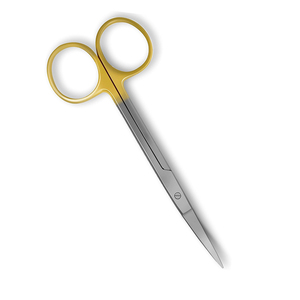 กรรไกรตัดม่านตาแบบมืออาชีพ ปลายแหลมคม ทำจากเหล็กกล้าไร้สนิมเกรดผ่าตัด สำหรับการผ่าตัดและตัดชิ้นเนื้อ - Product Image 2