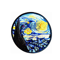 Nouvelle Conception en Promotion : Patch Brodé Adhésif sur Toile avec Bordure Merrow, Couleur Personnalisée, Prix Raisonnable