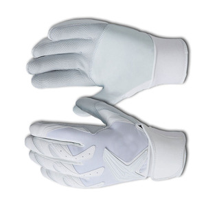 Gants de frappe de baseball en cuir du Pakistan en gros, respirants, durables, légers, avec logo et couleur personnalisés - Product Image 3