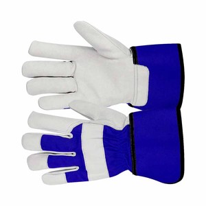 Guantes de Trabajo de Alta Resistencia en Oferta, Cuero de Vaca de Primera Calidad, Resistentes al Calor y a las Chispas, Protección para las Manos - Product Image 5