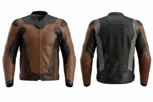 Ropa de Seguridad, Chaqueta de Motociclismo, Cuero PU, Armadura Protectora, Chaqueta de Carreras Transpirable, Chaqueta de Motocicleta para Hombre - Product Image 3