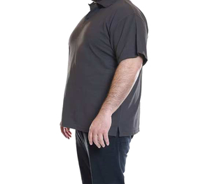 Chemise polo de golf pour hommes en polyester, respirante et à séchage rapide, t-shirt à manches courtes populaire pour hommes, brodé pour chemise polo - Product Image 2